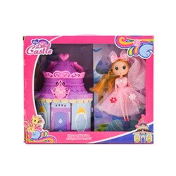 Дом для куклы с куклой, коробка 5517-A