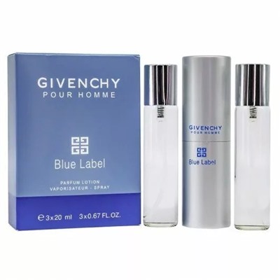 Набор 3х20ml - Givenchy Pour Homme Blue Label