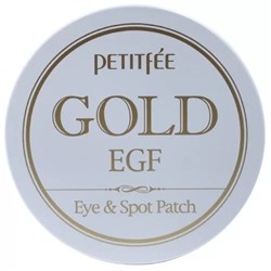 Gold&EGF Eye&Spot Гидрогелевые патчи для глаз PetitFee, 60шт