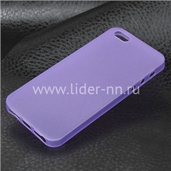 Задняя панель для iPhone5 Пластик (15068ch) фиолетовая