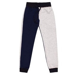 Спортивные синие брюки для девочки 84231-ДОС19