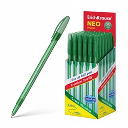 Ручка шариковая 0,7 мм, зеленая "Neo Original" (ErichKrause)