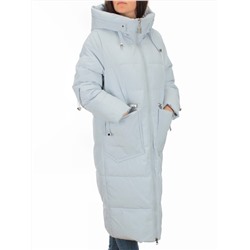 H303 BLUE Пальто зимнее женское (200 гр. холлофайбер)