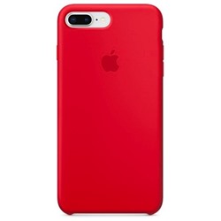 Силиконовый чехол для Айфон 7/8 Plus -Красный (Red)