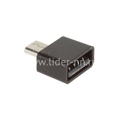 OTG адаптер (3311) Micro SD (черный)