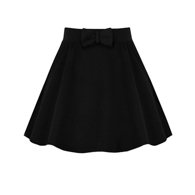 Черная школьная юбка для девочки 79063-ДШ20