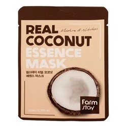 Тканевая маска для лица с экстрактом кокоса Farm Stay Real Coconut