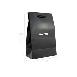 Пакет подарочный Tom Ford черный, 23,5х15х8,5 cm (картон)