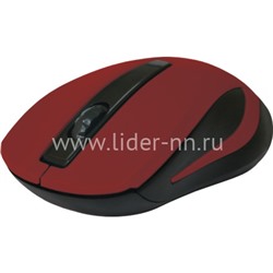 Мышь беспроводная DEFENDER MM-605/52605 оптическая 3 кнопки,1200dpi (красная)