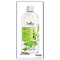Глубоко очищающая мицеллярная вода с экстрактом зеленого чая Delia Cosmetics Green Tea Extract Micellar Water 500 мл