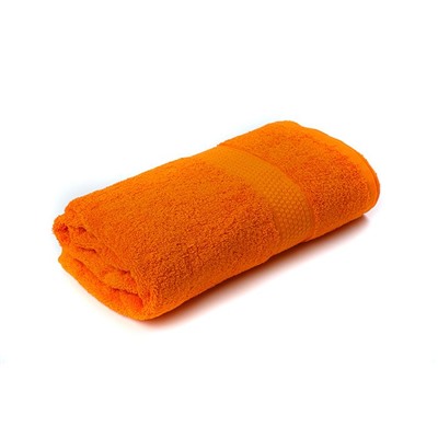 Полотенце махровое 40х70, арт. 40-70 BS, 460 гр/м2, 207-апельсиновый
