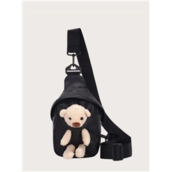 Детская сумка-слинг с медведем SKU: skbag18210409355