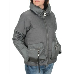 EAC931 GRAY Куртка демисезонная женская (100 гр. синтепон)