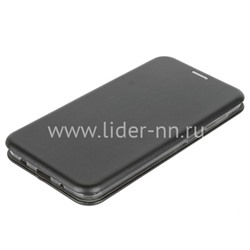 Чехол-книжка для Samsung Galaxy A10 Brauffen (горизонтальный флип) черная (пакет)