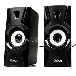 Акустические колонки DIALOG Stride AST-10UP 2.0, 10Вт, черные