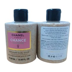 Парфюмерный скраб для тела Chanel Chance Eau Fraiche 300ml