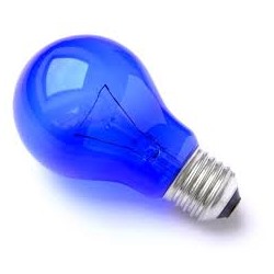 Синяя вольфрамовая сменная лампа для рефлектора ,60 Вт