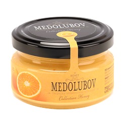 Мёд-суфле Медолюбов с апельсином 100мл