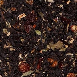 Vitality - Сити Индийский черный чай с имбирем, мелиссой, зверобоем, крапивой, шиповником, ягодами садовой земляники и облепихи с ярким землянично-вишневым ароматом.