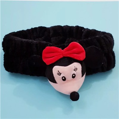 Повязка меховая " Mini Mouse". Купить оптом и в розницу.