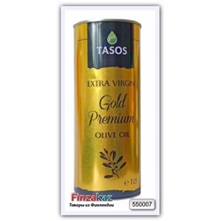 Масло оливковое Extra Virgin Olive Oil Gold premium TASOS 1 л