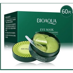 BIOAQUA Гидрогелевые патчи для глаз с экстрактом зеленых водорослей, 60 шт