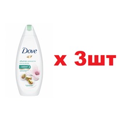 Dove Крем-гель для душа 250мл Фисташковый крем и аромат магнолии 3шт