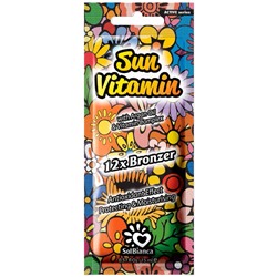SolBianca Крем для загара в солярии «Sun Vitamin» 12х bronzer 15 мл
