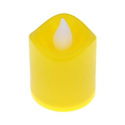 SVZ005-01 Светодиодная свеча, 4х3см, цвет жёлтый