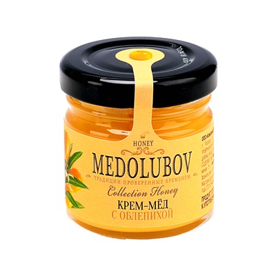 Мёд-суфле Медолюбов с облепихой 40мл