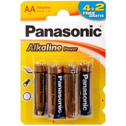 Panasonic Alkaline Power LR 6 6xBL (72)