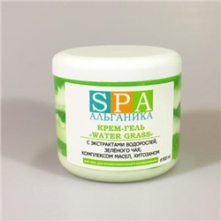 Крем-гель для тела «Water Grass» (с экстрактами водорослей, зеленого чая, комплексом масел, хитозаном), банка 500 мл