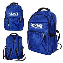 Рюкзак молодёжный "Синий",44х30х15см, нейлон, 2отд.,3 карм.2бок.кармана, вес 67 кг LL69073 /1 /20 /0 /200