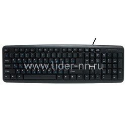 Клавиатура DIALOG проводная Standart KS-020 PS/2 (черная)