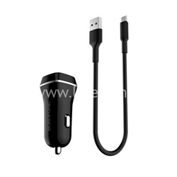 АЗУ Lightning 2 USB выхода (2400mAh) BOROFONE BZ2 (черный)