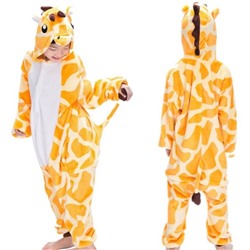 Пижама Кигуруми Жираф детская. Размер 120 см.