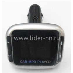 MP3 FM Modulator (USB/Micro SD/дисплей/пульт) черн FM-TV