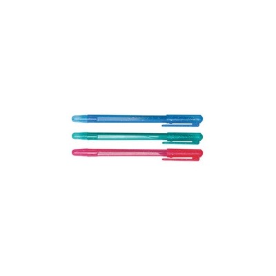 Ручка масляная 0,7мм синяя "Конфетти" (СТАММ)