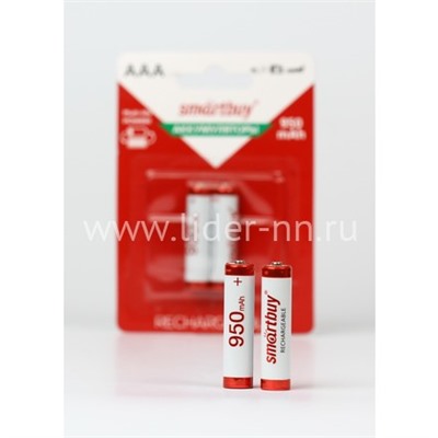 Аккумулятор Smartbuy LR03/2B 950mAh (AAA)