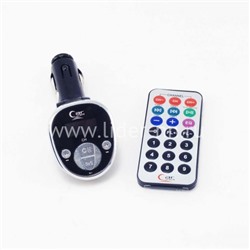 MP3 FM Modulator (USB/Micro SD/дисплей/пульт) FM-CAR5 (пакет)