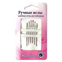 Иглы ручные N26 гобеленовые Hemline