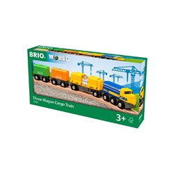 Длинный товарный поезд BRIO
