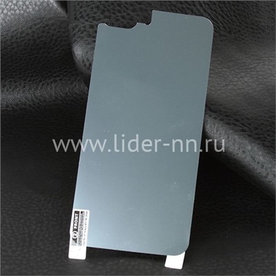 Гибкое стекло для iPhone8 Plus на ЗАДНЮЮ панель (без упаковки) серебро