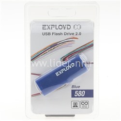 USB Flash 64GB Exployd (580) синий