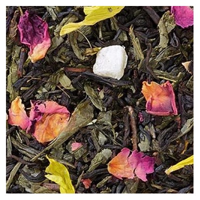 Герцог Мальборо  Чай черный индийский, сен-ча, лепестки роз, подсолнуха, ананас, с ароматом шампанского.
