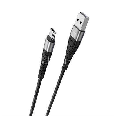 USB кабель для USB Type-C 1.0м BOROFONE BX32 (черный) 5.0A