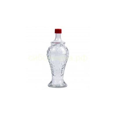 Стеклобутылка Гроно 1,0л с пластик крышкой (9)