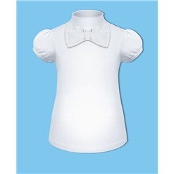 Удобная водолазка (блузка) с коротким рукавом для девочки 5980-ДШ19