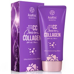 AsiaKiss СС-крем для лица выравнивающий КОЛЛАГЕН Collagen CC Cream 60 мл