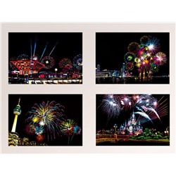Fireworks postcards